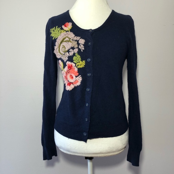 Anthropologie Sweaters - Anthropologie Karen Nicol Anemone Bloom Cardigan
